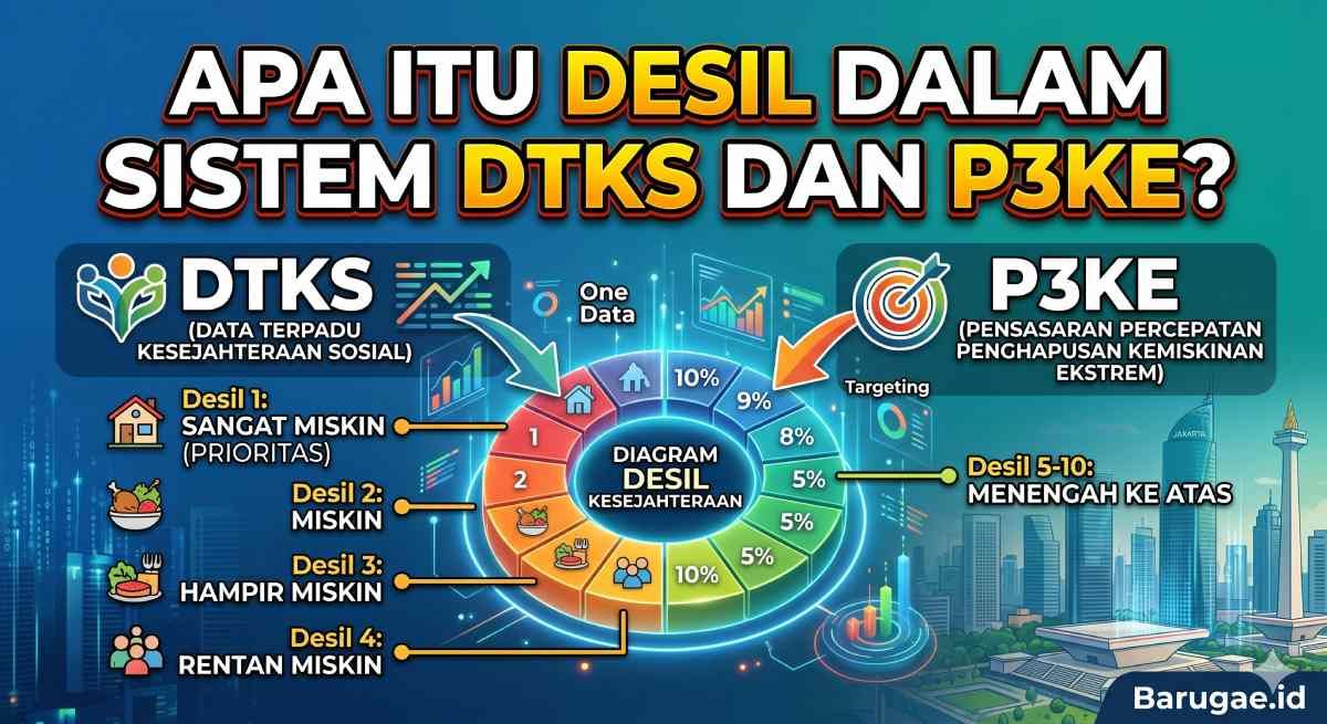 Ingin Dapat Bansos? Simak Penjelasan Lengkap Mengenai Desil DTKS dan Cara Cek Status Kesejahteraan Anda