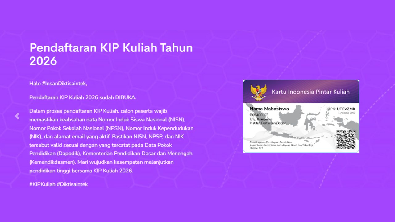 Jangan Sampai Terlewat! Panduan Cek KIP Kuliah 2026 dan Cara Mengatasi Masalah Data Desil