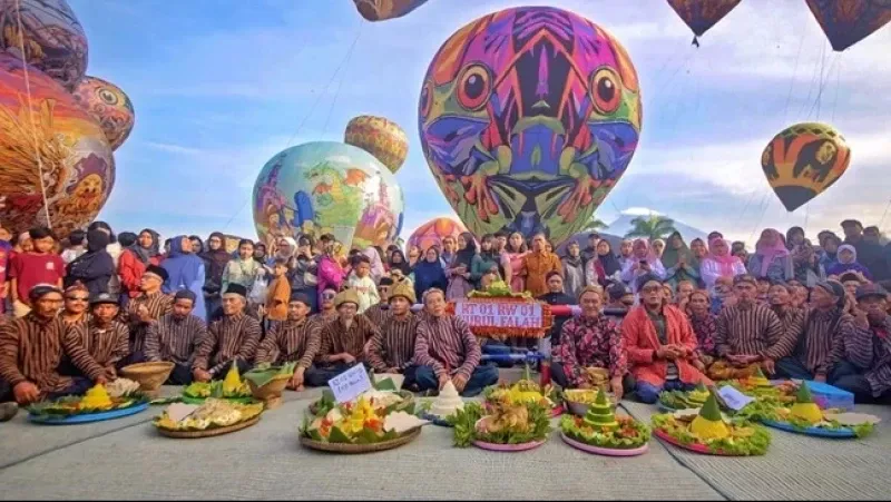 Kontroversi Festival Balon Wonosobo 2026: Antara Sosialisasi Program Prabowo dan Kritik Hilangnya Identitas Budaya