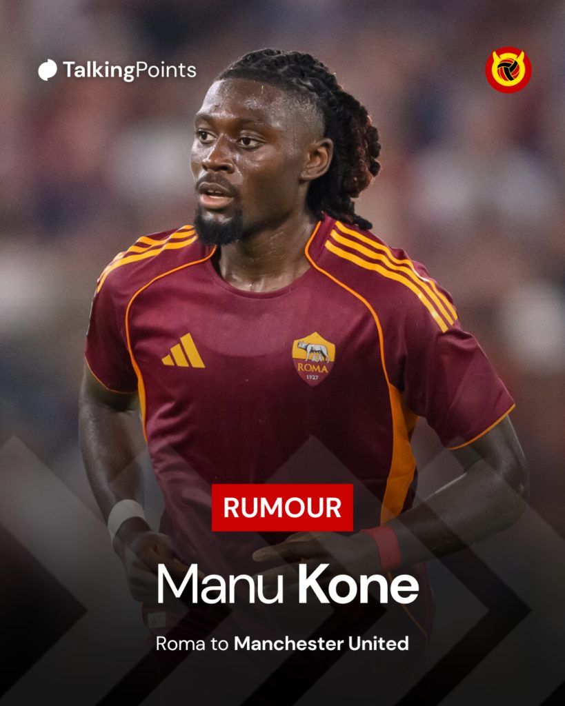 Manchester City Alihkan Target Transfer ke Gelandang AS Roma Manu Kone