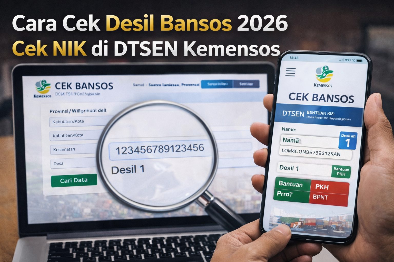 Panduan Lengkap Cek Bansos KTP 2026: Cara Cek Desil, Jadwal Pencairan Tahap 3, dan Aturan Baru Kemensos