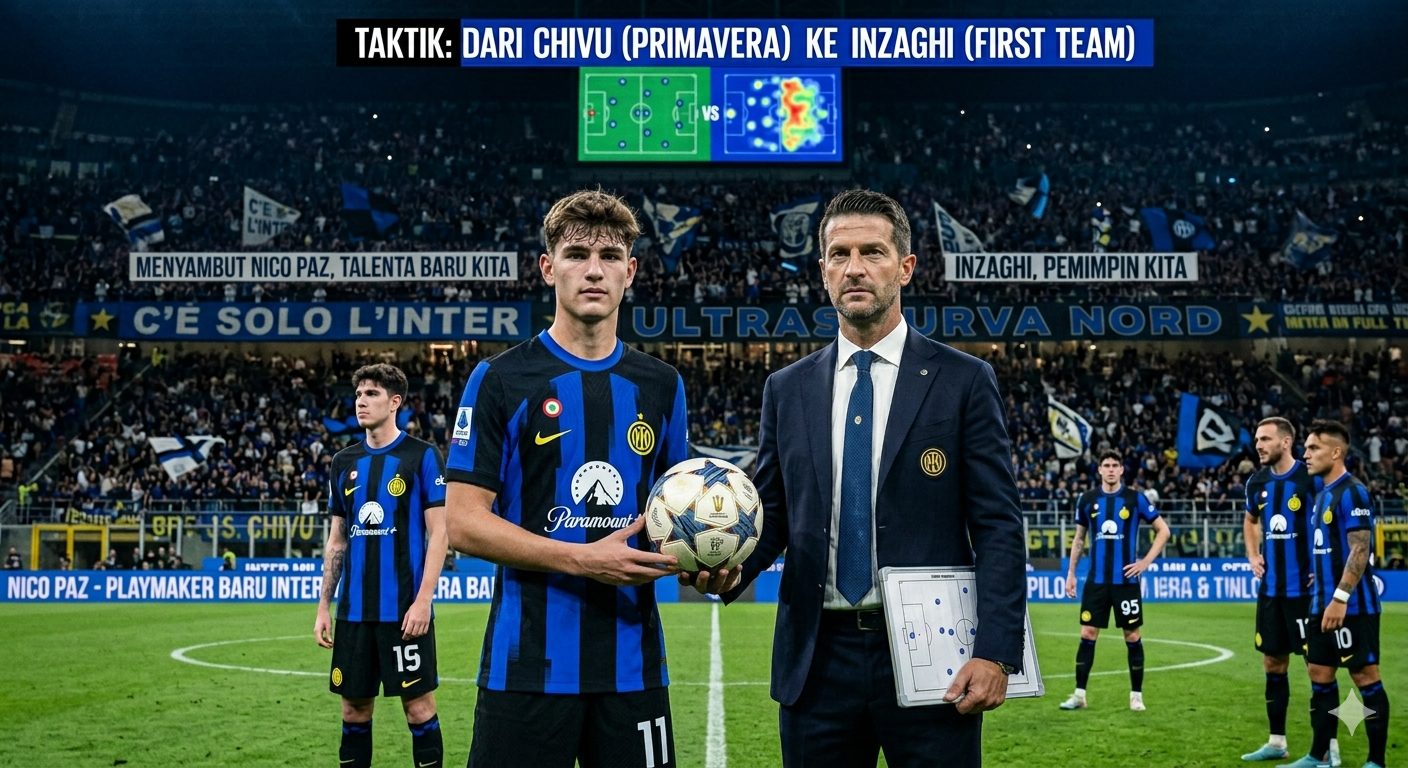Pastore Menilai Sistem Permainan Inter Era Chivu Hampir Sempurna, Kunci Kemenangan atas Monza