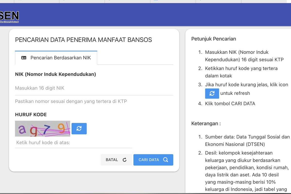 Penting! Cek Desil Kemensos Lewat NIK untuk Tahu Peluang Dapat Bansos dan Subsidi BBM