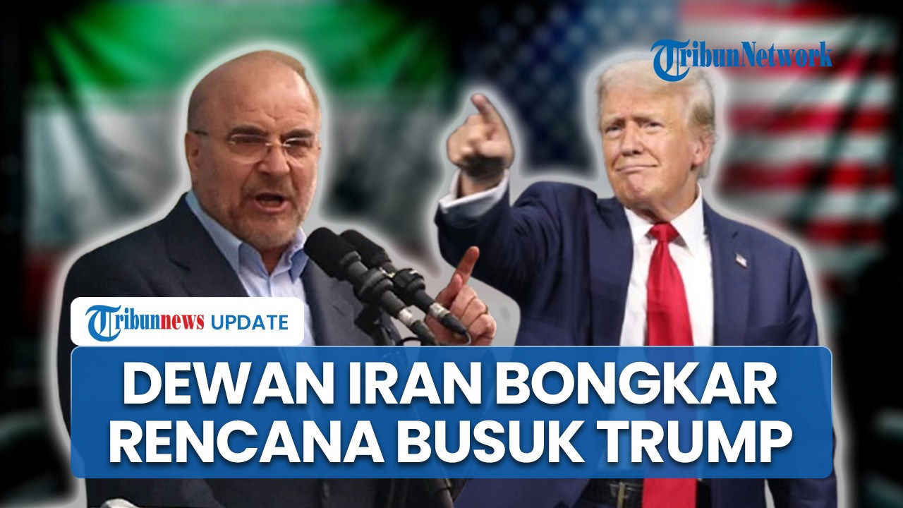 Perang Dingin Digital: Ketua Parlemen Iran Ejek Trump Lewat Slogan 'Make America Hungry Again'