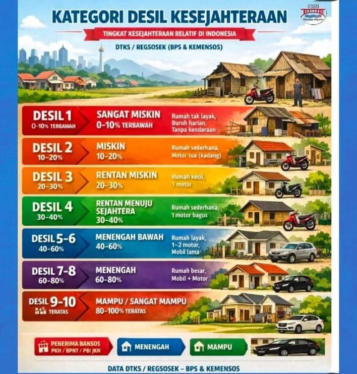 Polemik Data Kesejahteraan: Mengapa Keluarga Penghasilan Rendah Masuk Desil Tinggi?