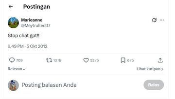 Viral di Media Sosial, Tweet Netizen 62 Dikira Meramal Masa Depan Stop Chat Gpt