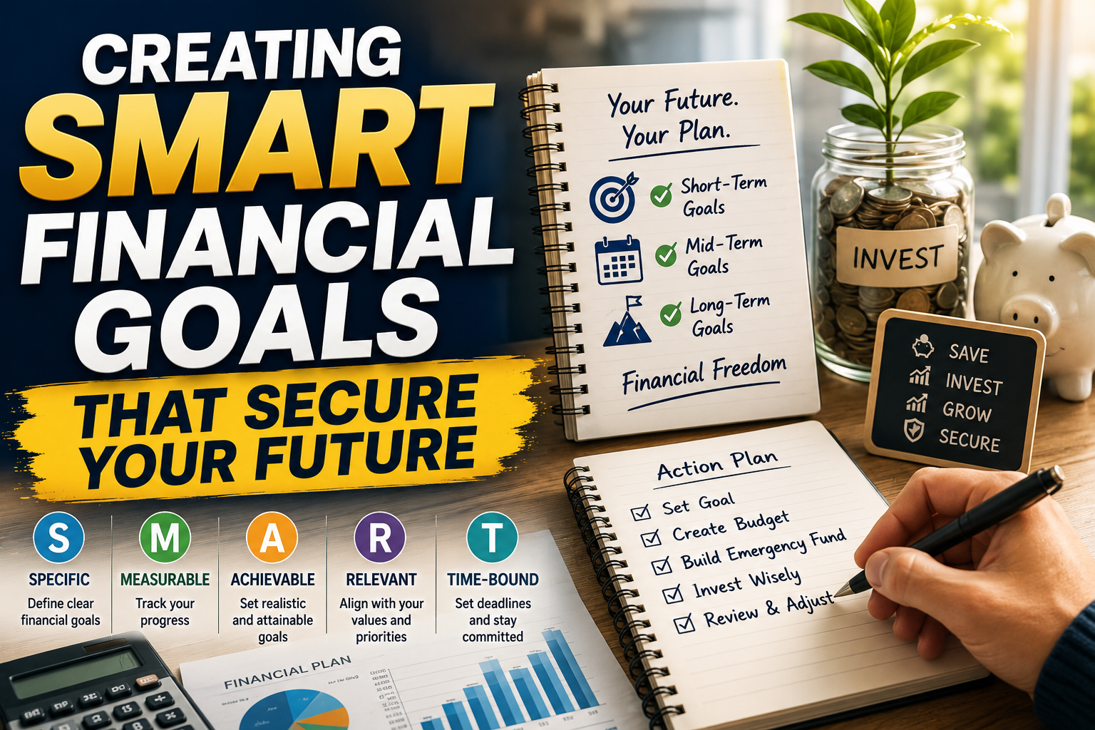Creating SMART Financial Goals That Secure Your Future