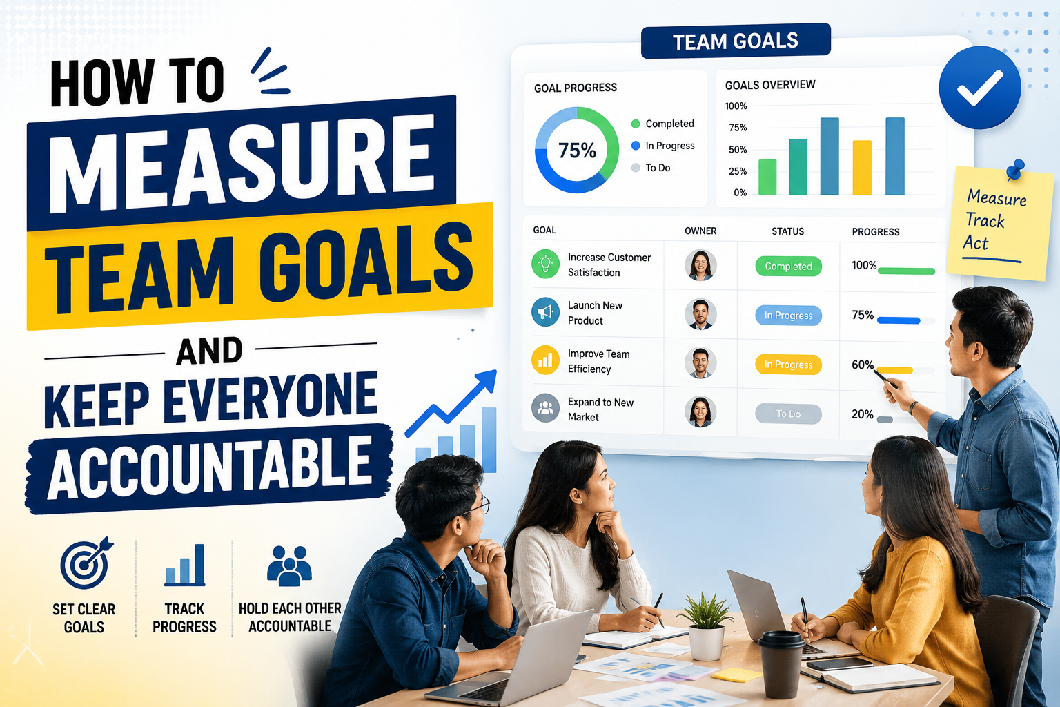 How to Measure Team Goals and Keep Everyone Accountable