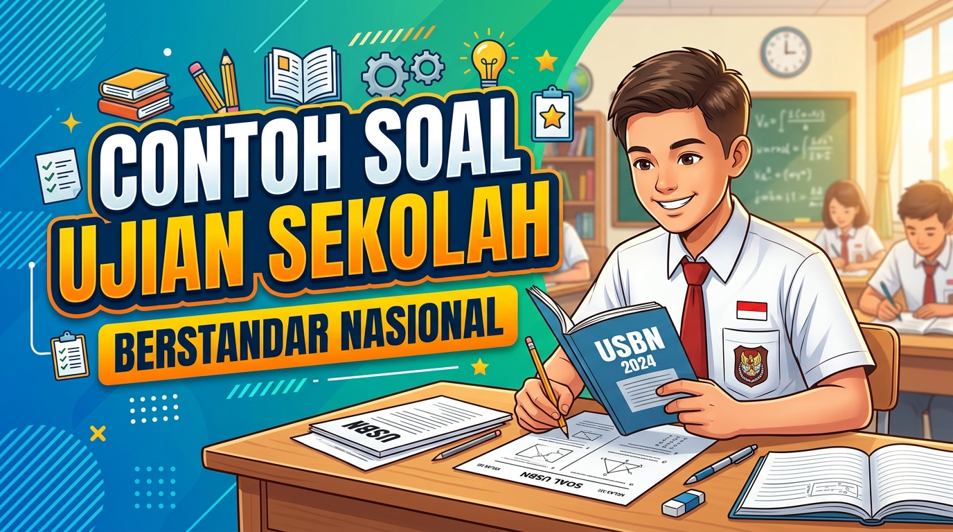 Contoh Soal Ujian Sekolah Berstandar Nasional dan Tips Persiapannya