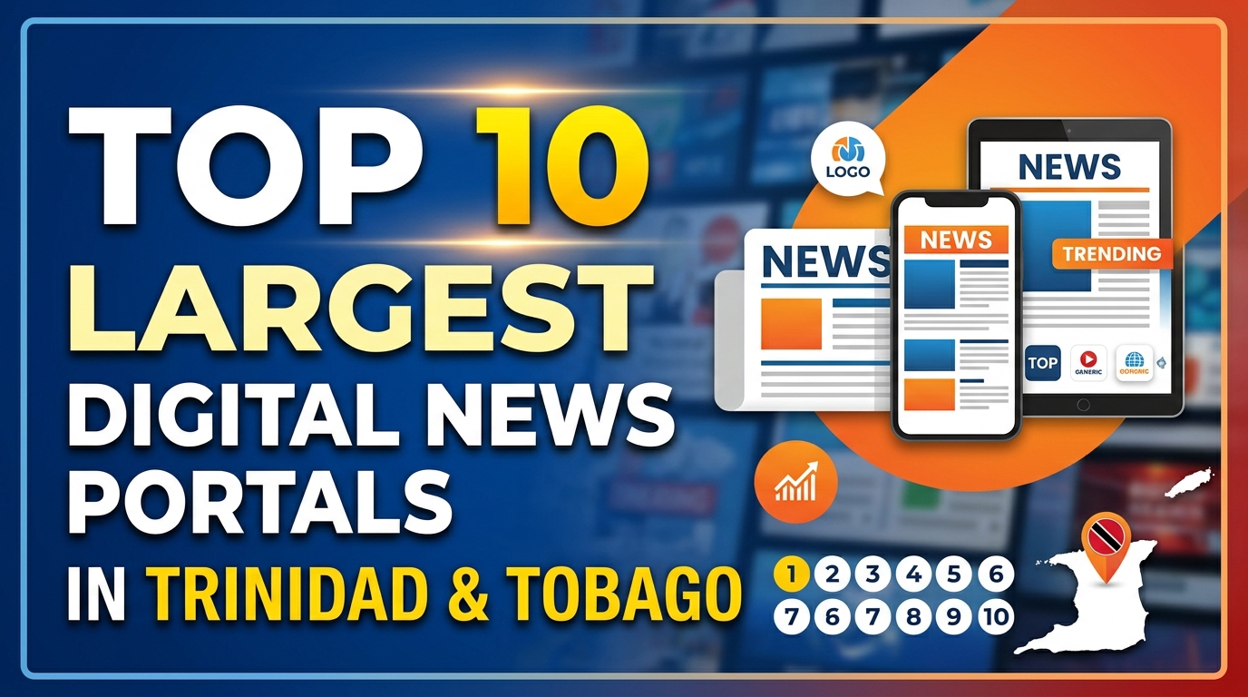 Top 10 Largest Digital News Portals in Trinidad and Tobago