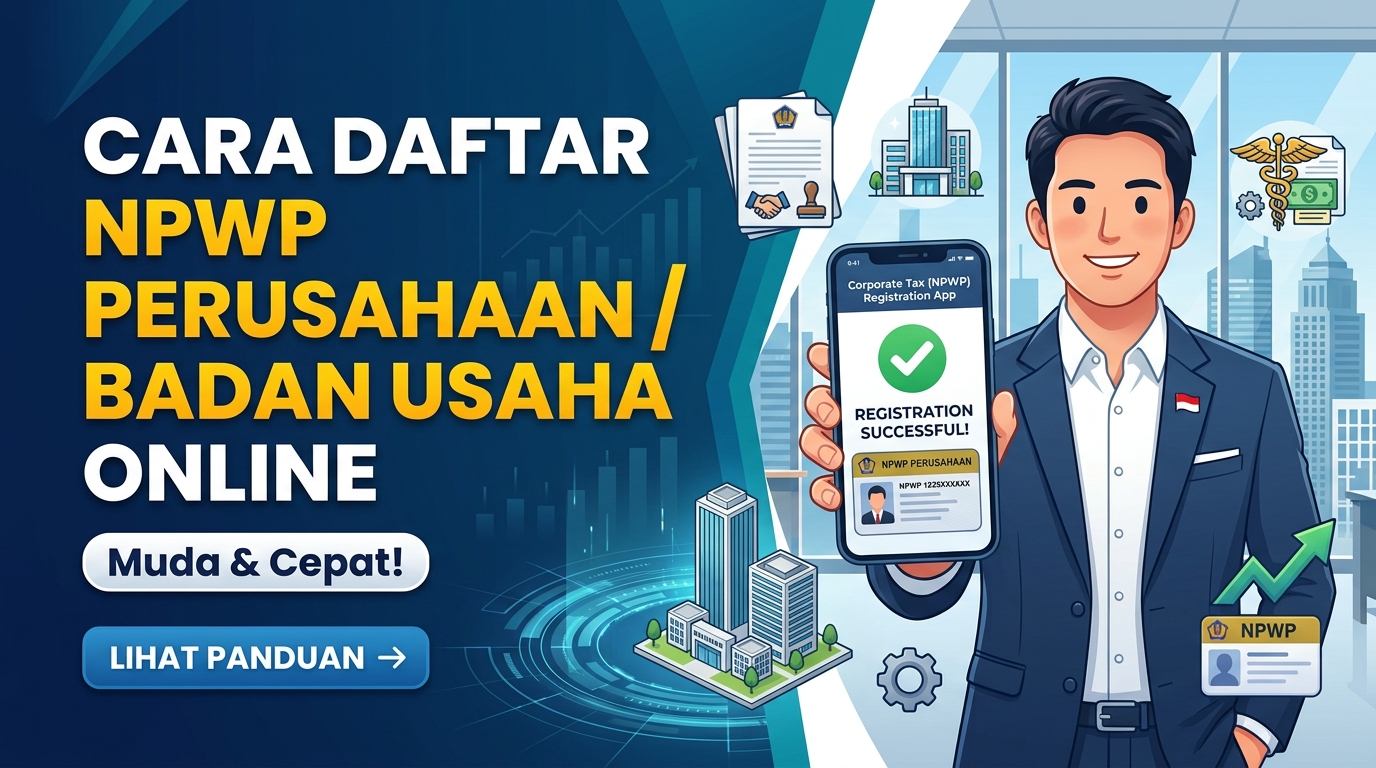 Cara Daftar NPWP Perusahaan / Badan Usaha Secara Online