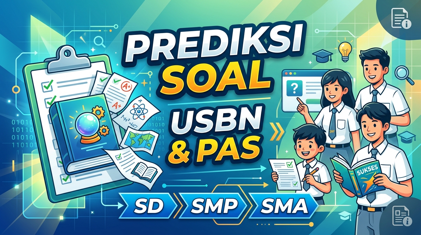 Prediksi Soal USBN dan PAS SD SMP SMA: Panduan Belajar dan Contoh Materi