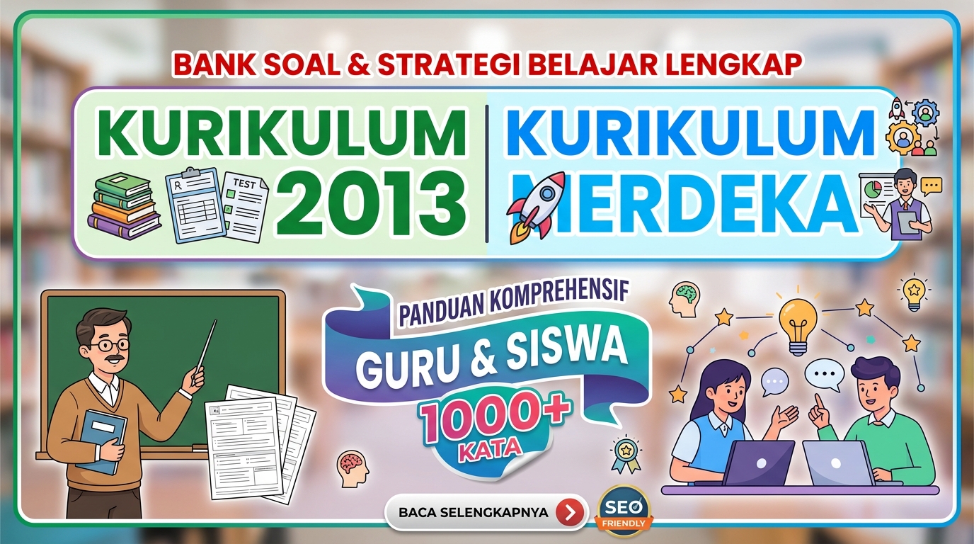 Bank Soal Kurikulum 2013 dan Kurikulum Merdeka: Panduan Lengkap & Strategi Belajar