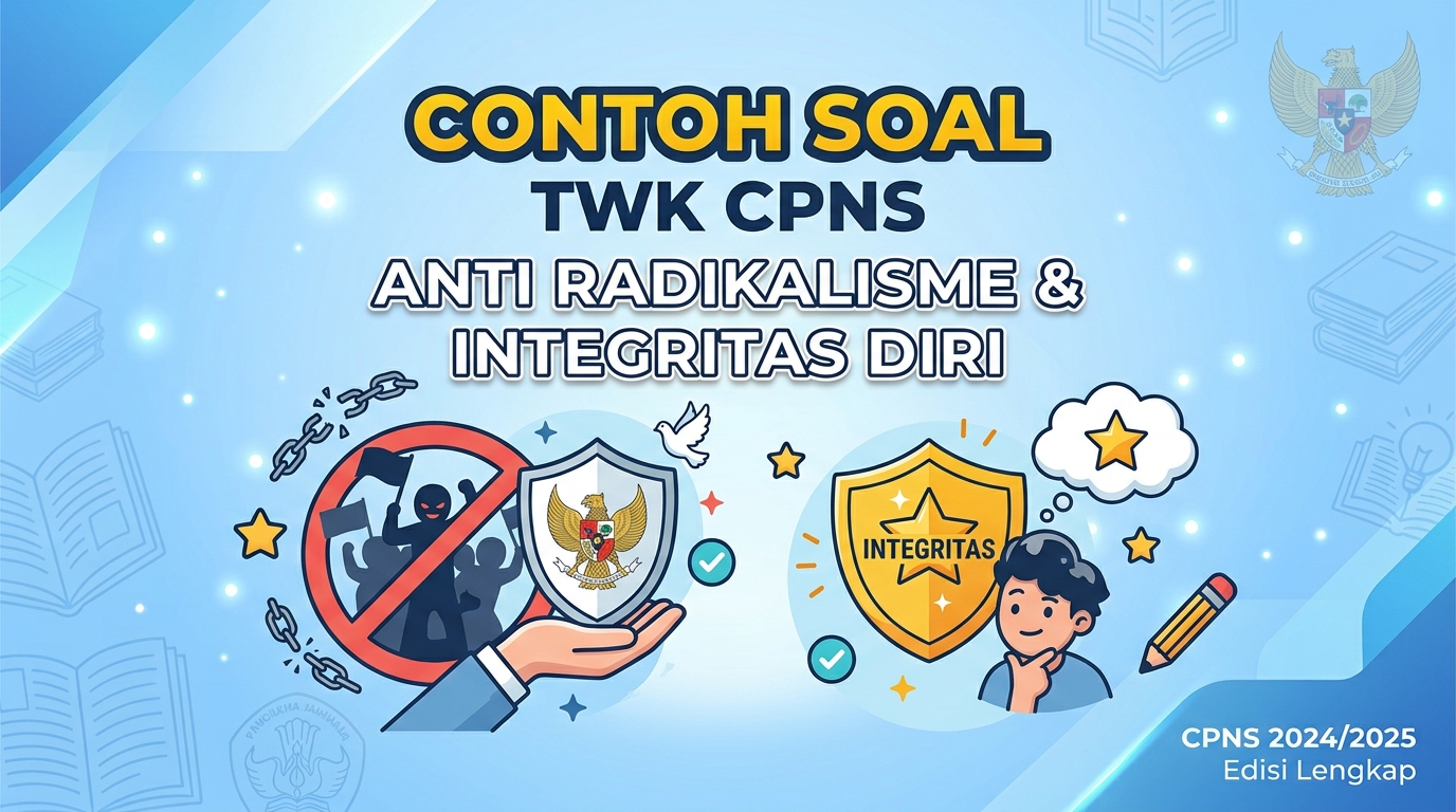 Contoh Soal TWK CPNS Anti Radikalisme dan Integritas Diri