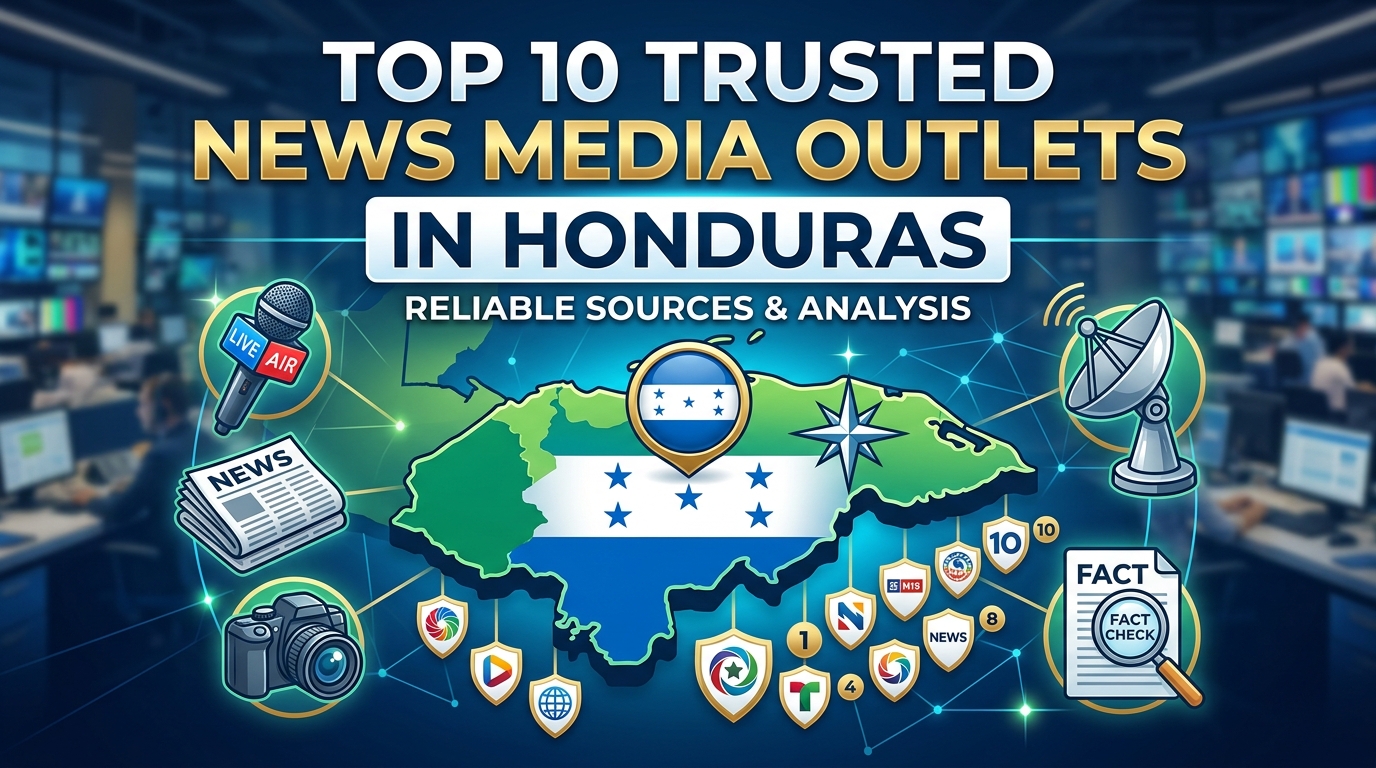 Top 10 Trusted News Media Outlets in Honduras