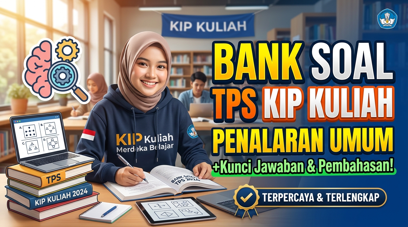 Bank Soal Tes Potensi Skolastik (TPS) KIP Kuliah Penalaran Umum