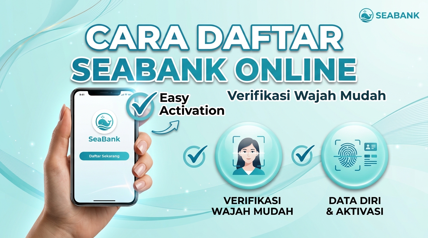 Cara Daftar SeaBank Online dan Cara Verifikasi Wajah dengan Mudah