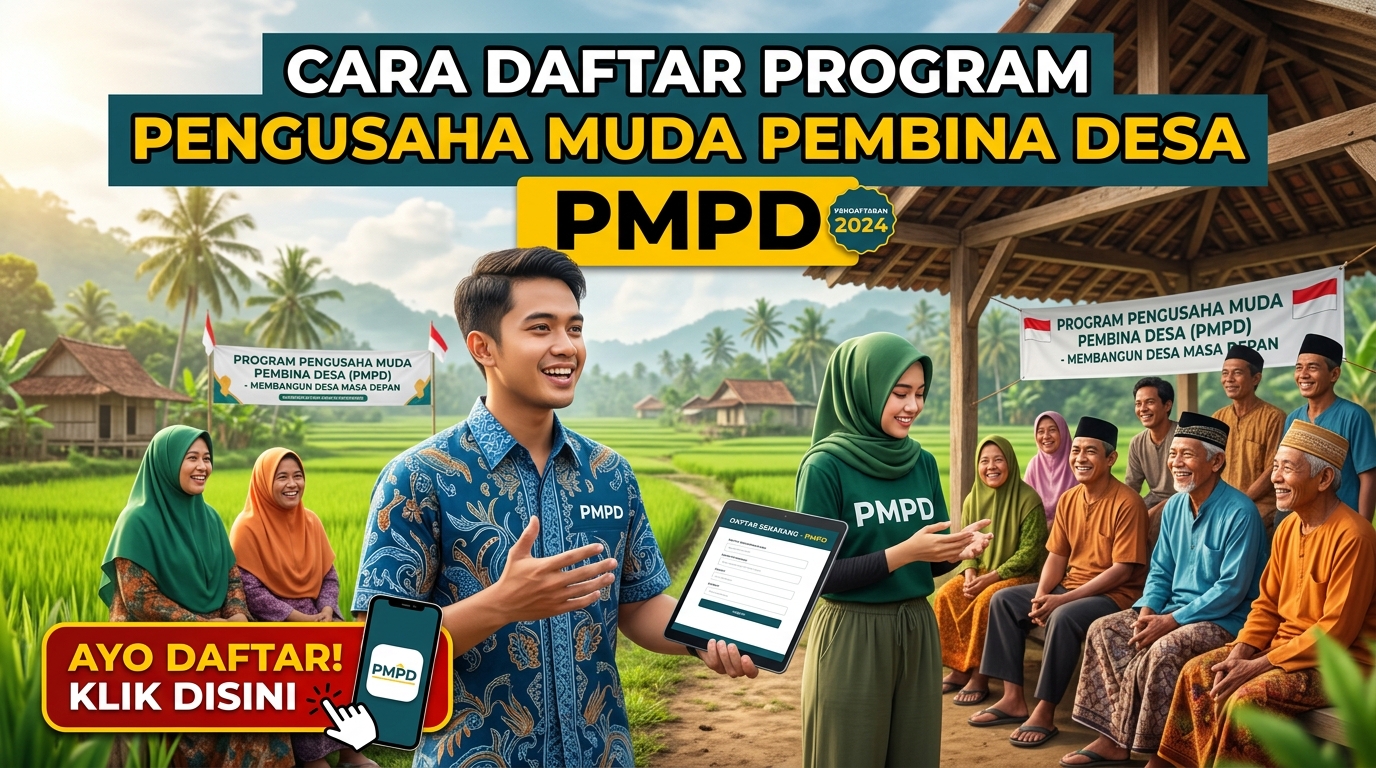 Cara Daftar Program Pengusaha Muda Pembina Desa (PMPD)