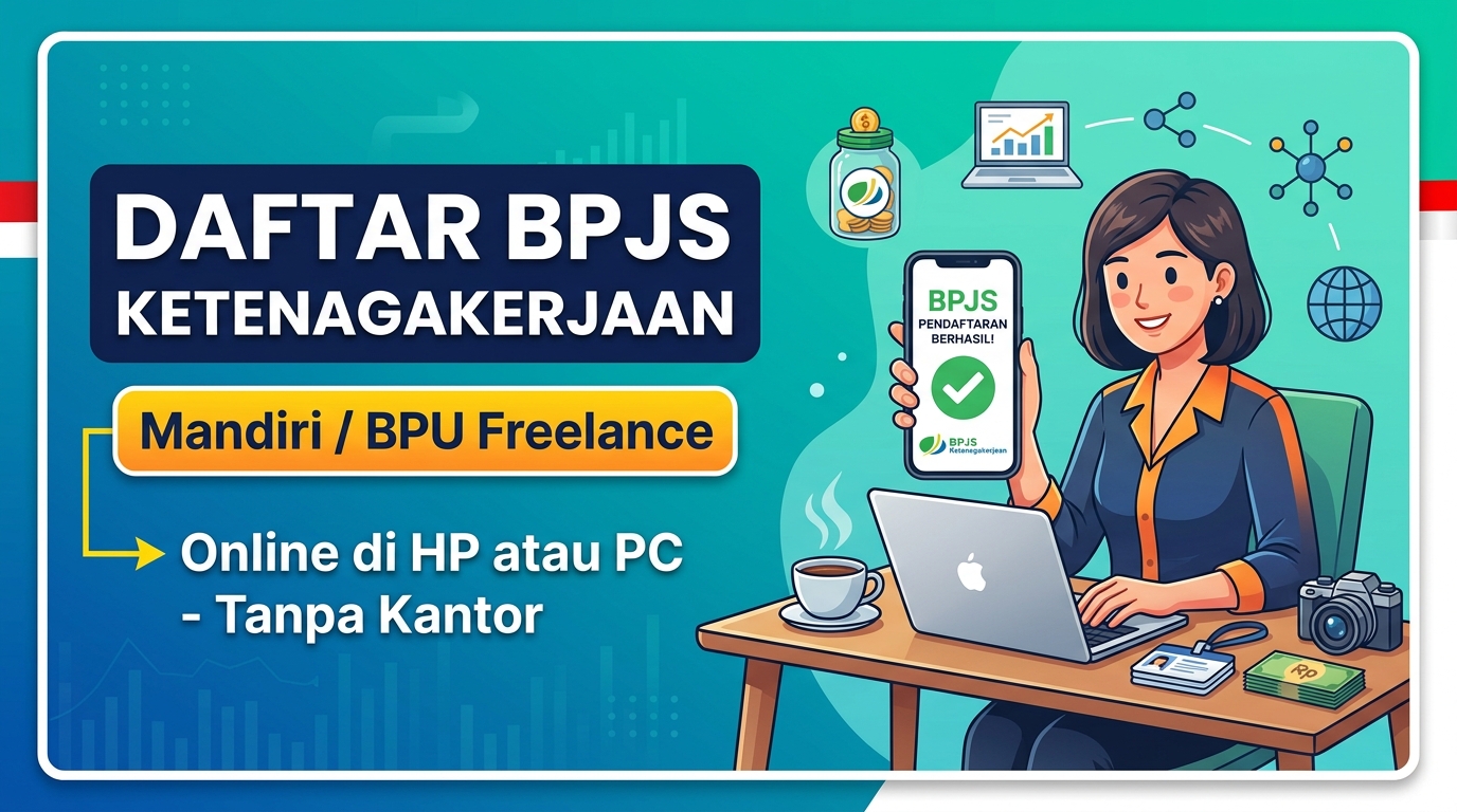 Cara Daftar BPJS Ketenagakerjaan Mandiri (BPU) untuk Pekerja Freelance
