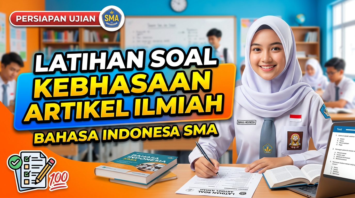 Latihan Soal Kebahasaan Artikel Ilmiah Bahasa Indonesia SMA