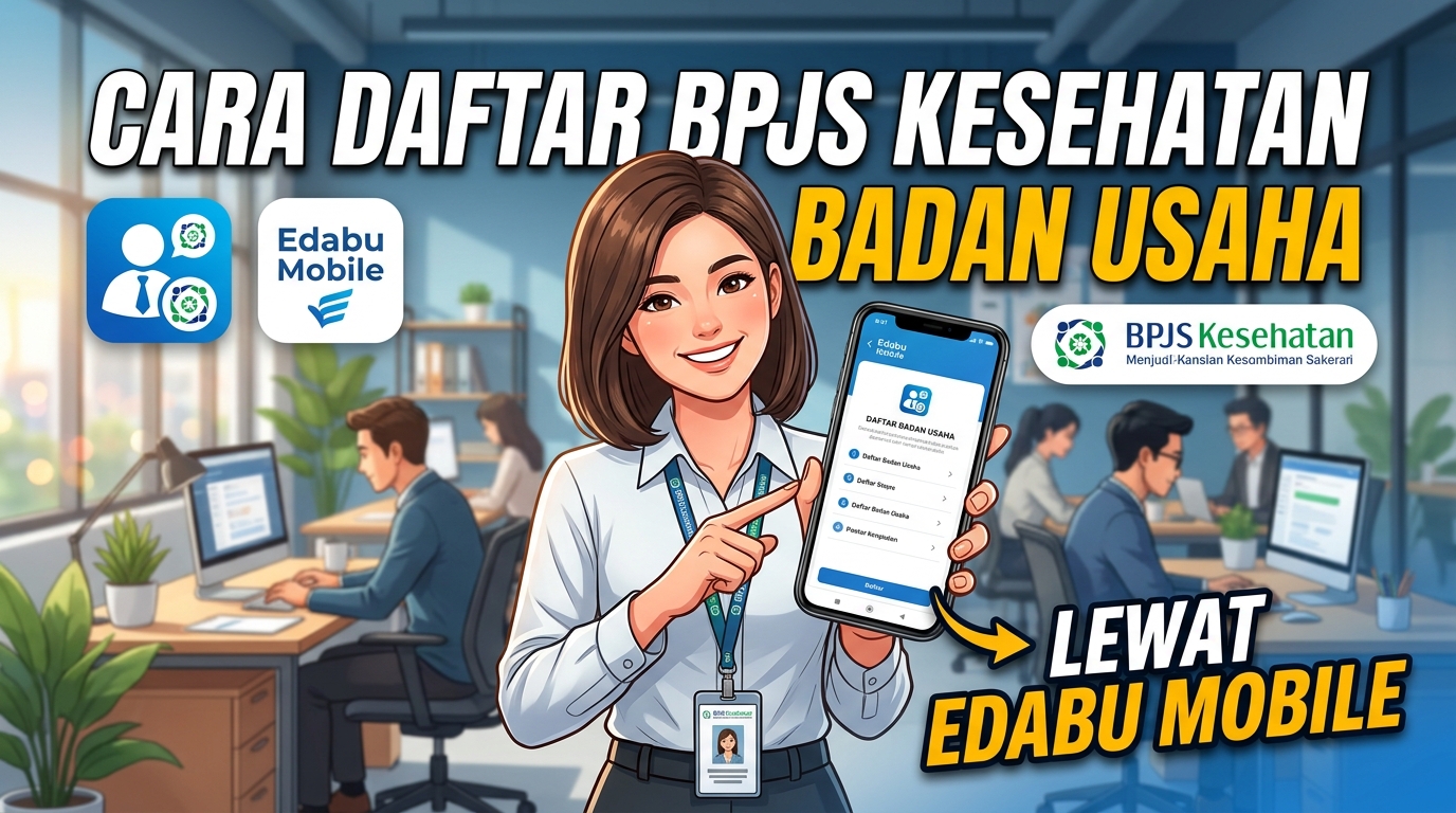 Cara Daftar BPJS Kesehatan Badan Usaha Lewat Edabu Mobile