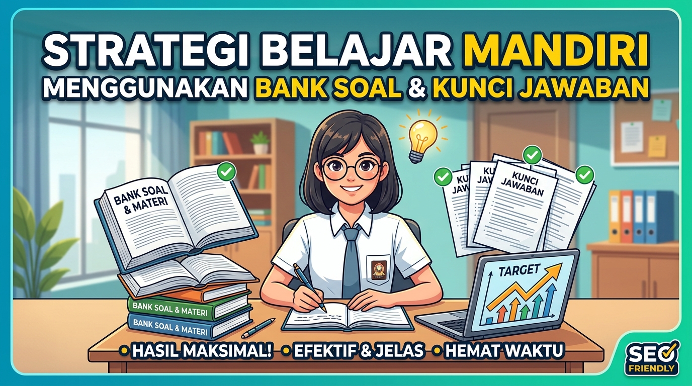 Strategi Belajar Mandiri Menggunakan Bank Soal dan Kunci Jawaban