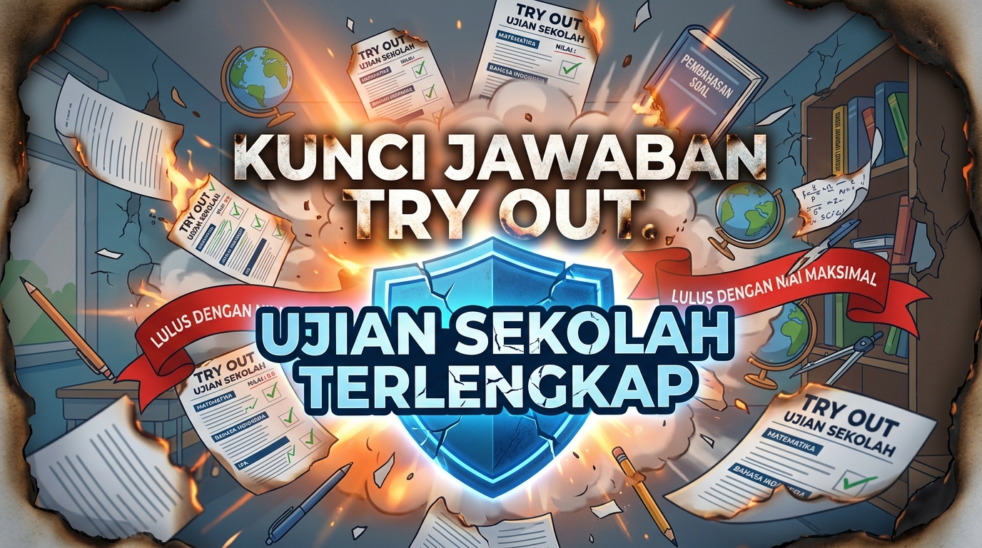 Kunci Jawaban Try Out Ujian Sekolah Terlengkap: Strategi Sukses Lulus dengan Nilai Maksimal