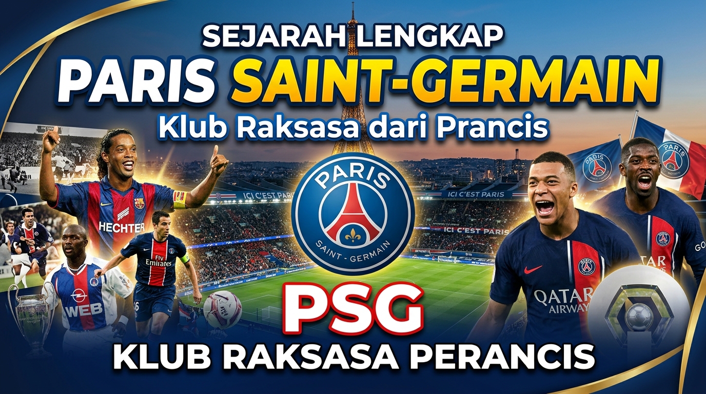 Sejarah Paris Saint-Germain (PSG), Klub Raksasa dari Prancis
