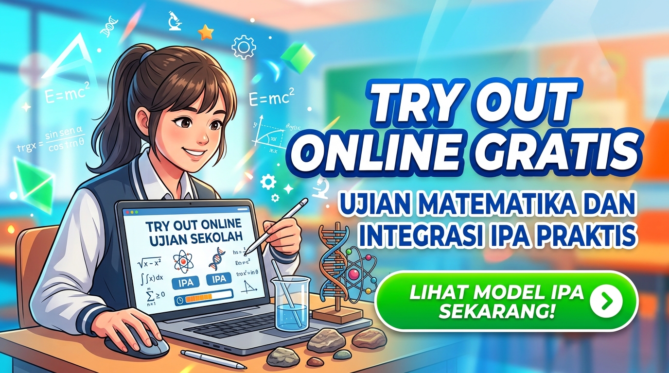 Try Out Online Gratis Ujian Sekolah Matematika IPA: Panduan Lengkap dan Strategi Lulus Nilai Tinggi