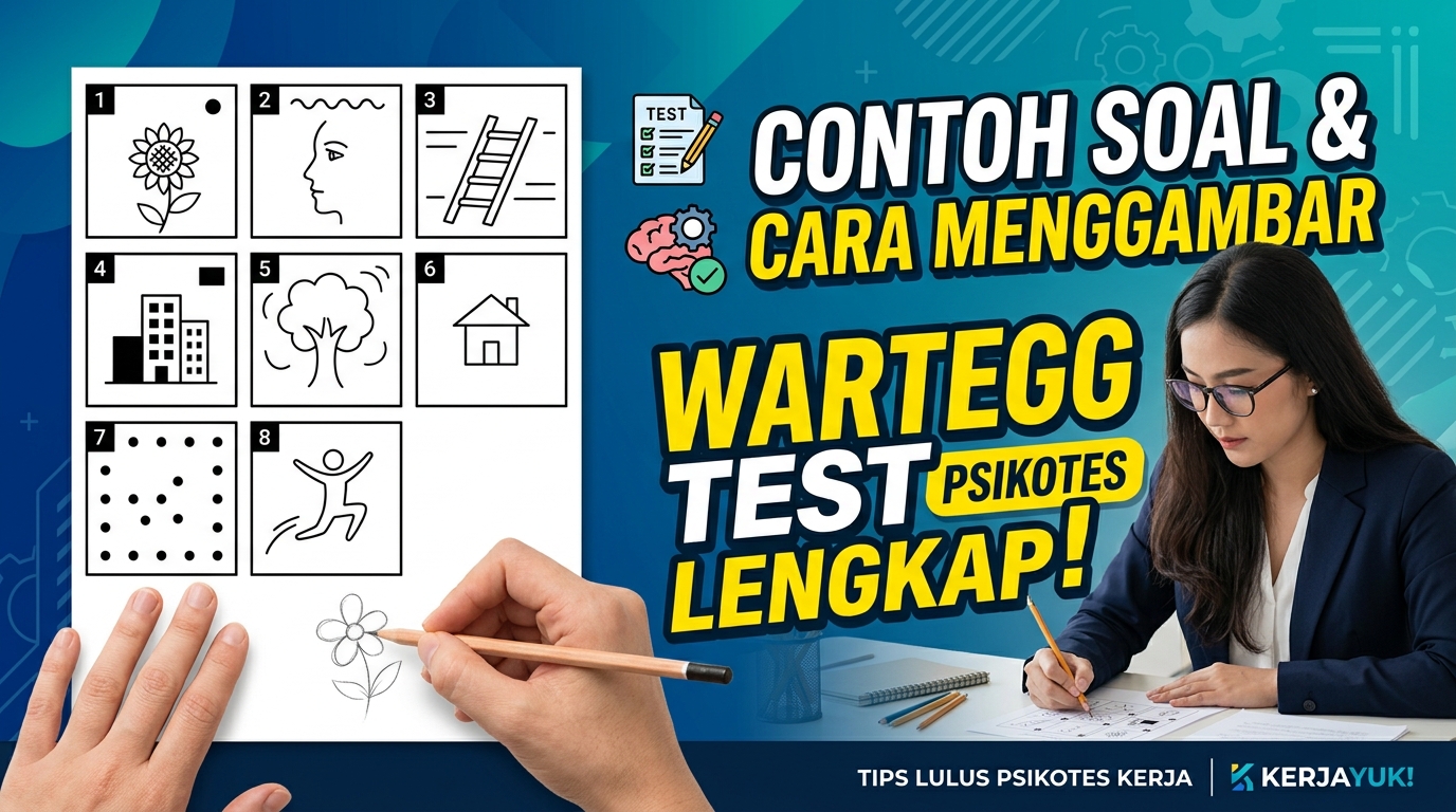 Contoh Soal Psikotes Wartegg Test dan Cara Menggambarnya