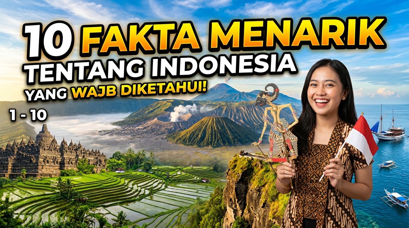 10 Fakta Menarik tentang Indonesia yang Wajib Diketahui