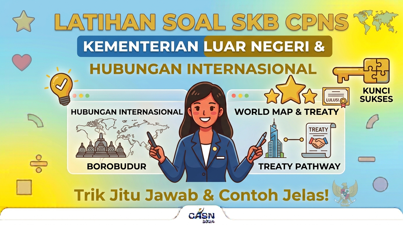 Latihan Soal SKB CPNS Kementerian Luar Negeri dan Hubungan Internasional