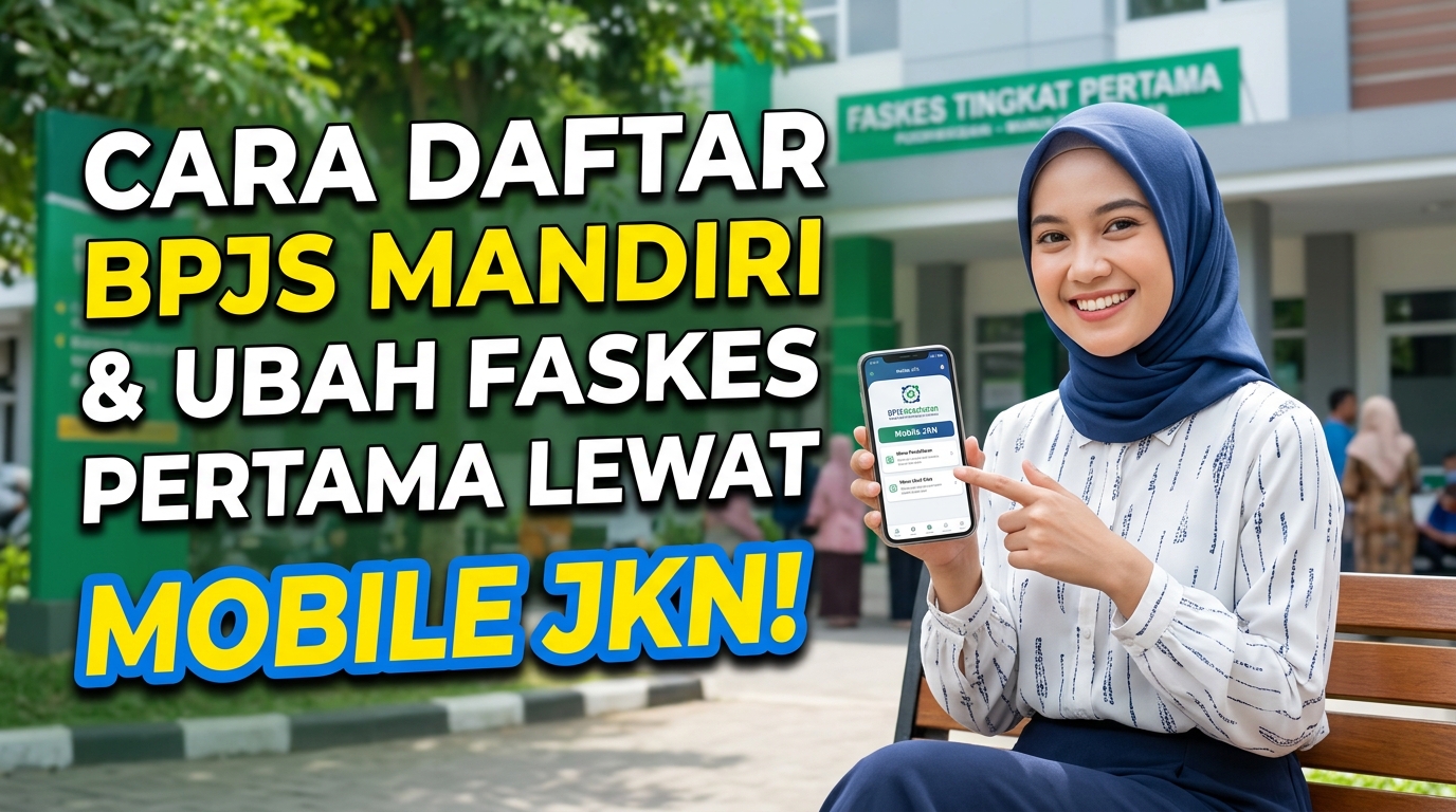 Cara Daftar BPJS Kesehatan Mandiri dan Ubah Faskes Pertama Lewat Mobile JKN