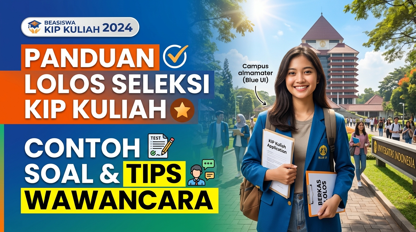 Panduan Lolos Seleksi KIP Kuliah: Contoh Soal dan Tips Wawancara