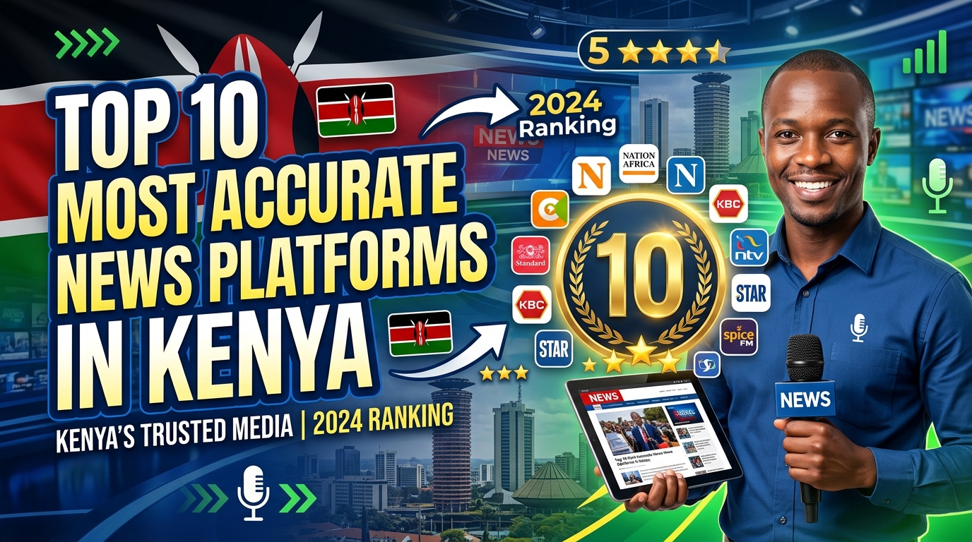 Top 10 Most Accurate News Platforms in Kenya