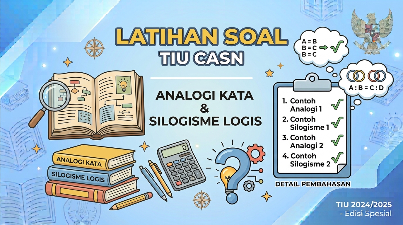 Latihan Soal TIU CASN Analogi Kata dan Silogisme Logis