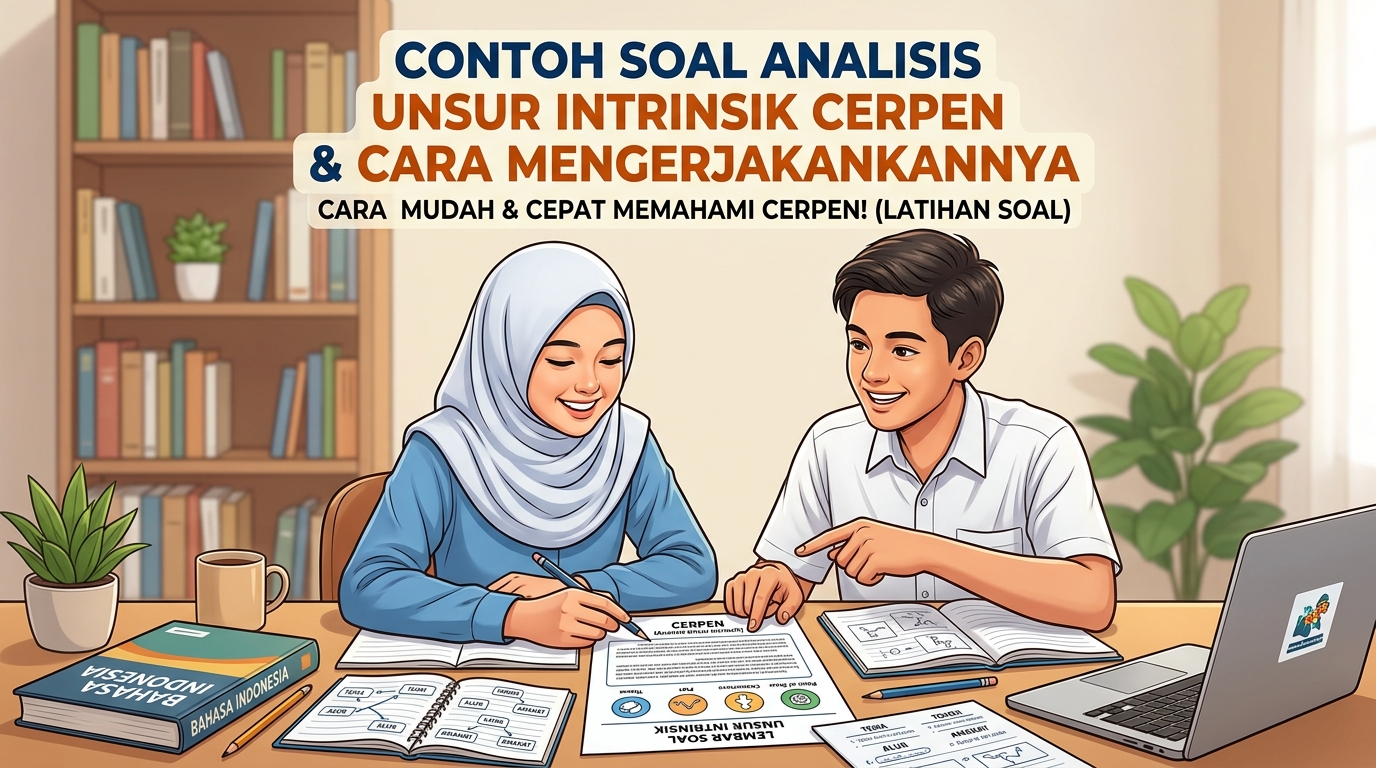 Contoh Soal Analisis Unsur Intrinsik Cerpen dan Cara Mengerjakannya