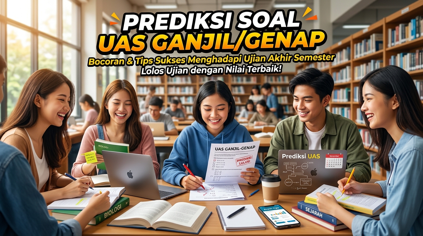 Prediksi Soal Ujian Akhir Semester Ganjil Genap dan Tips Mempersiapkannya