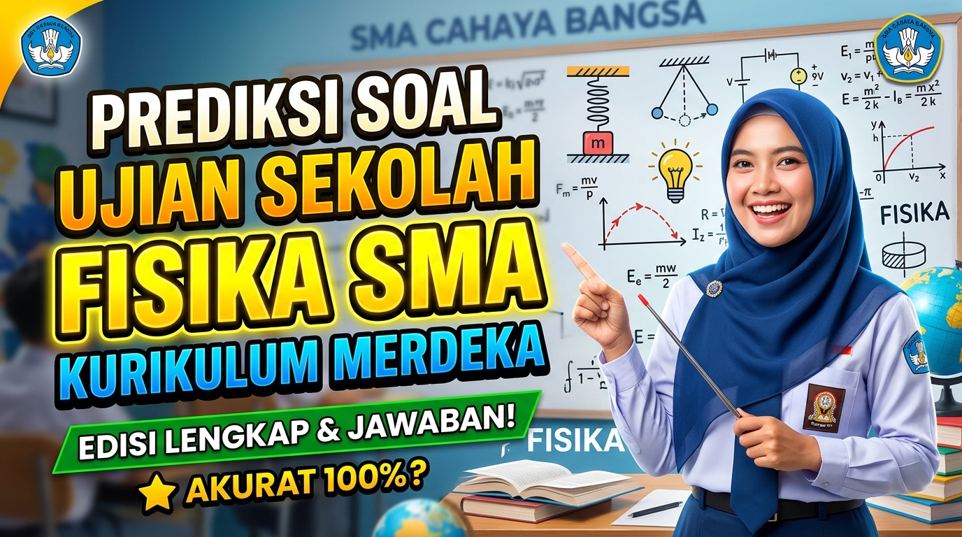 Prediksi Soal Ujian Sekolah Fisika SMA Kurikulum Merdeka