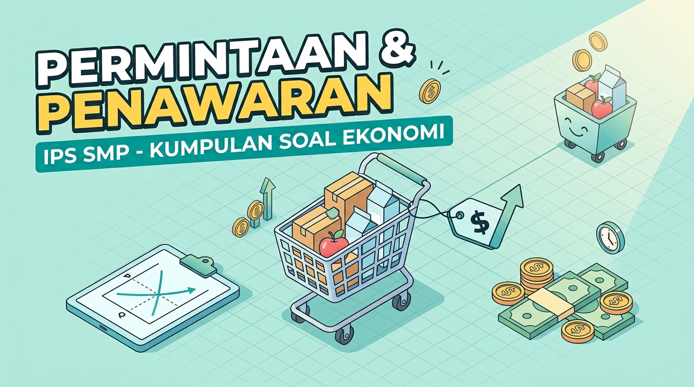 Kumpulan Soal Permintaan dan Penawaran IPS SMP Tingkat Ekonomi