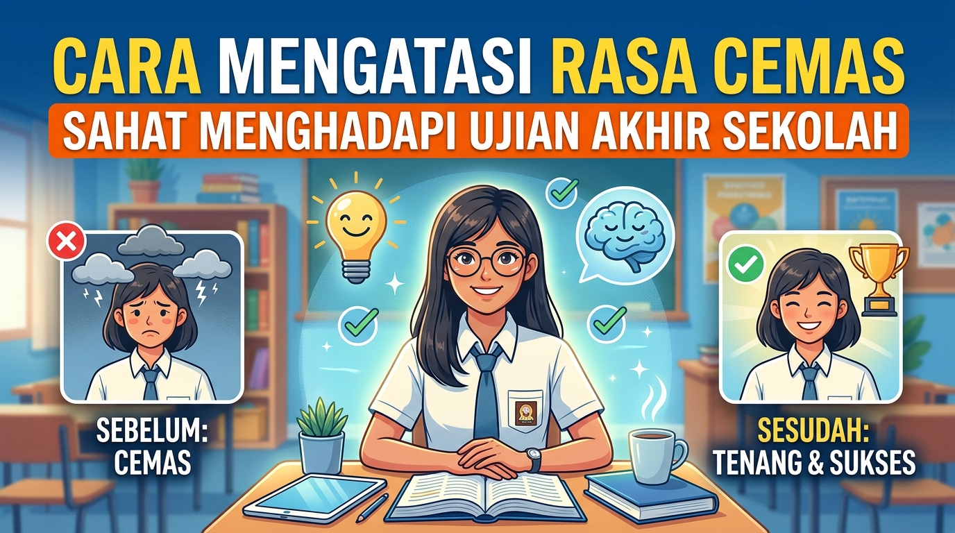 Cara Mengatasi Rasa Cemas Saat Menghadapi Ujian Akhir Sekolah