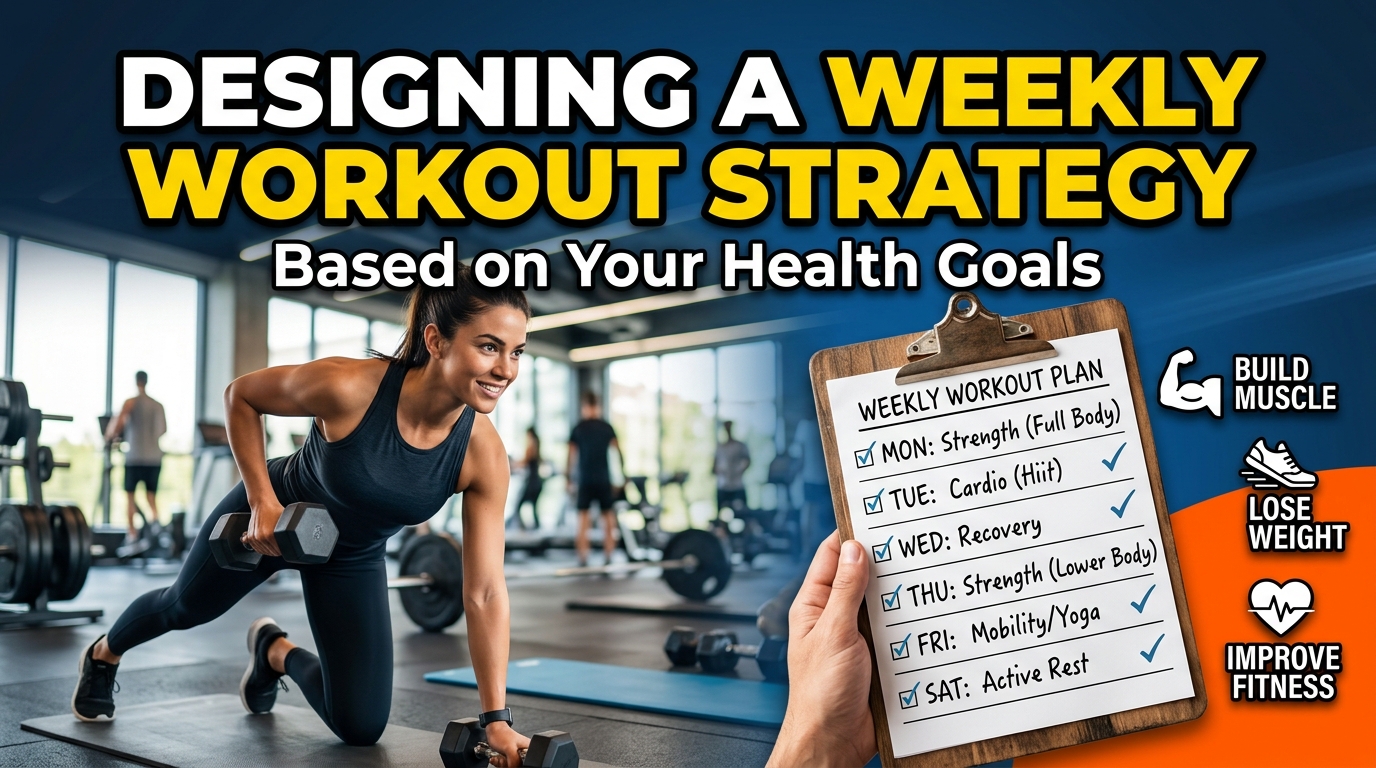 Designing a Weekly Workout Strategy Based on Your Health Goals
