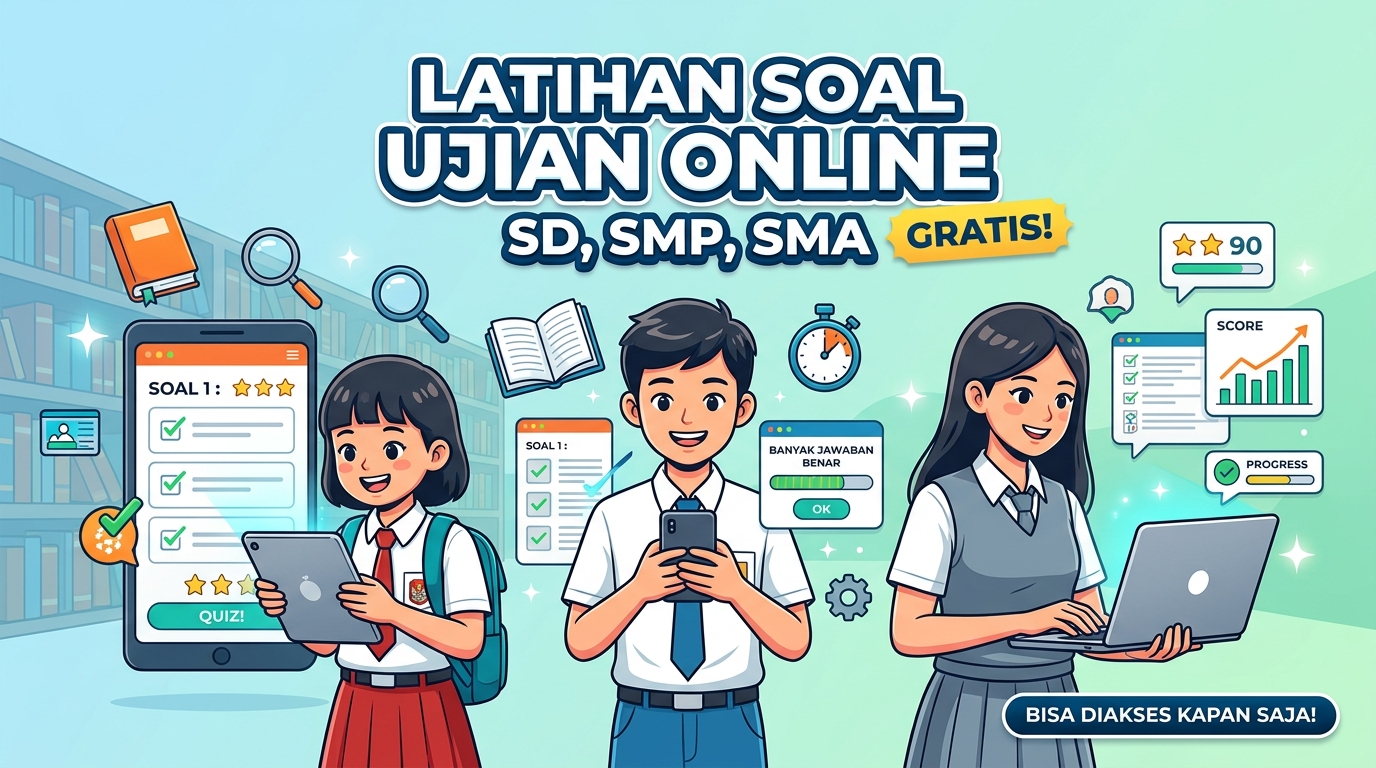 Latihan Soal Ujian Online SD, SMP, SMA Gratis: Panduan Lengkap dan Strategi Belajar Efektif