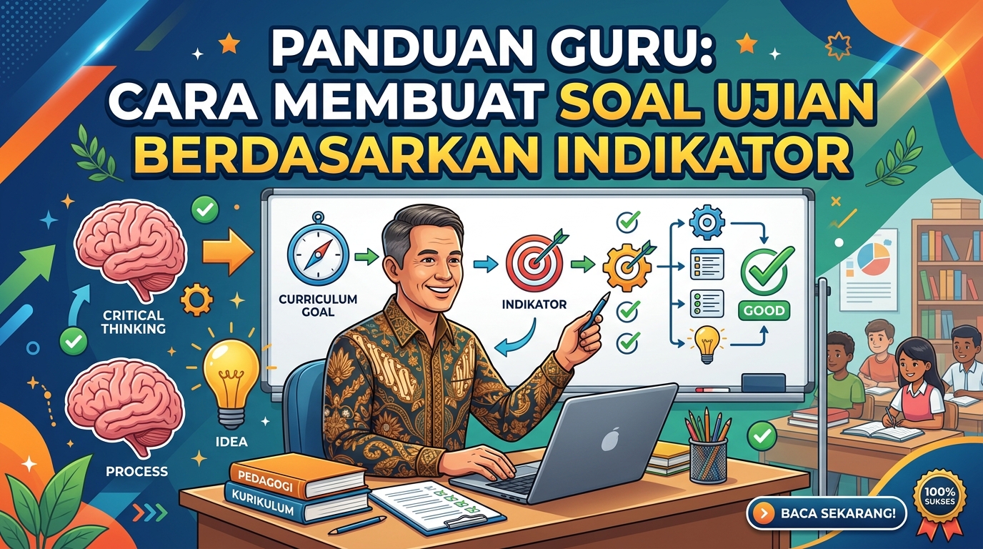 Panduan Guru: Cara Membuat Soal Ujian Sekolah Berdasarkan Indikator