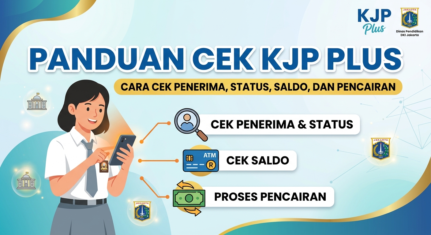 Panduan Cek KJP Plus: Cara Cek Penerima, Status, Saldo, dan Pencairan