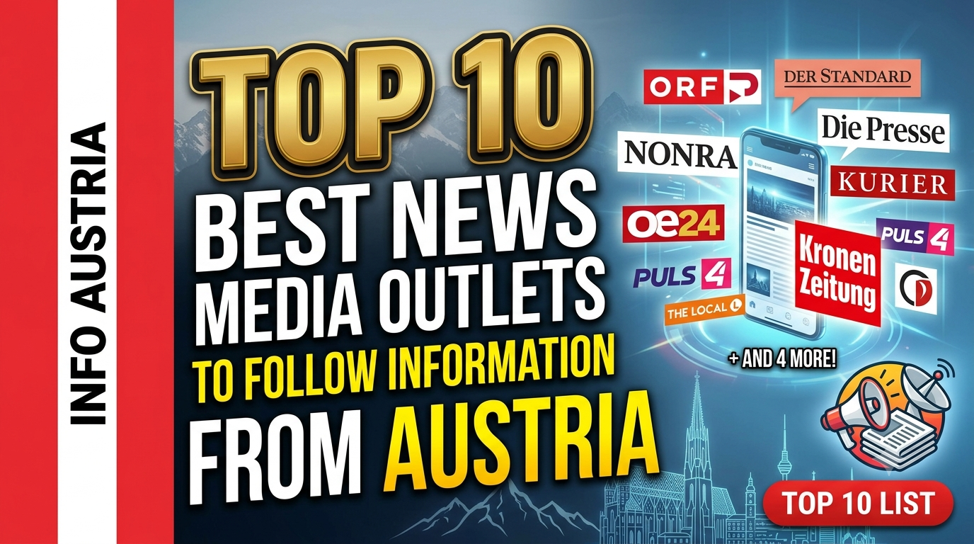 Top 10 Best News Media Outlets to Follow Information from Austria