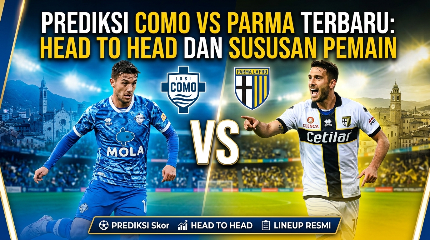 Prediksi Como vs Parma Terbaru: Head to Head dan Susunan Pemain