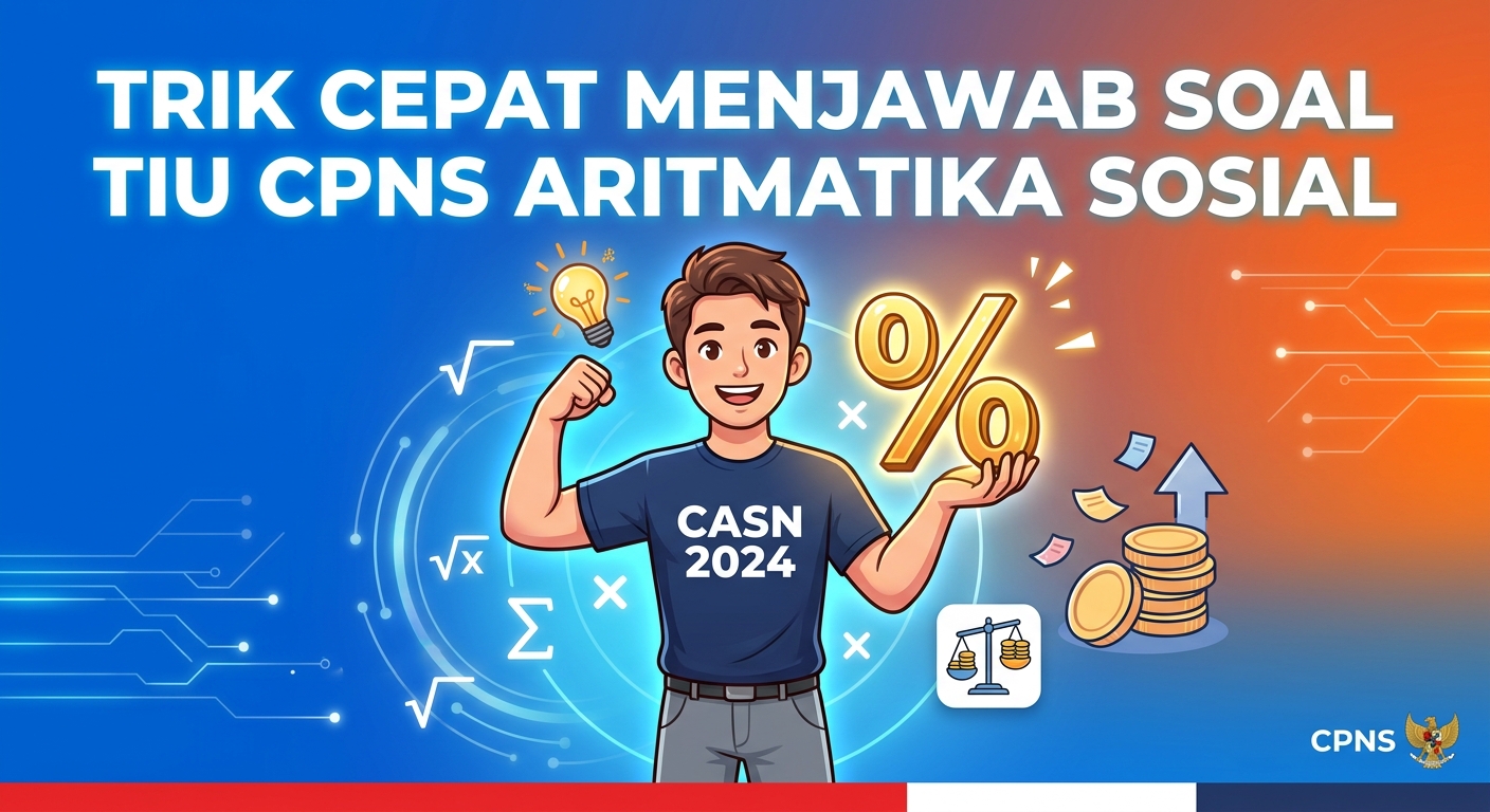 Trik Cepat Menjawab Soal TIU CPNS Aritmatika Sosial
