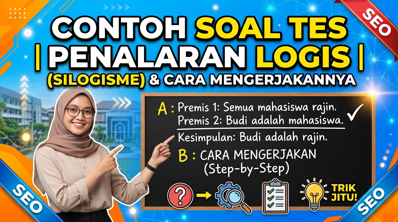 Contoh Soal Tes Penalaran Logis (Silogisme) dan Cara Mengerjakannya