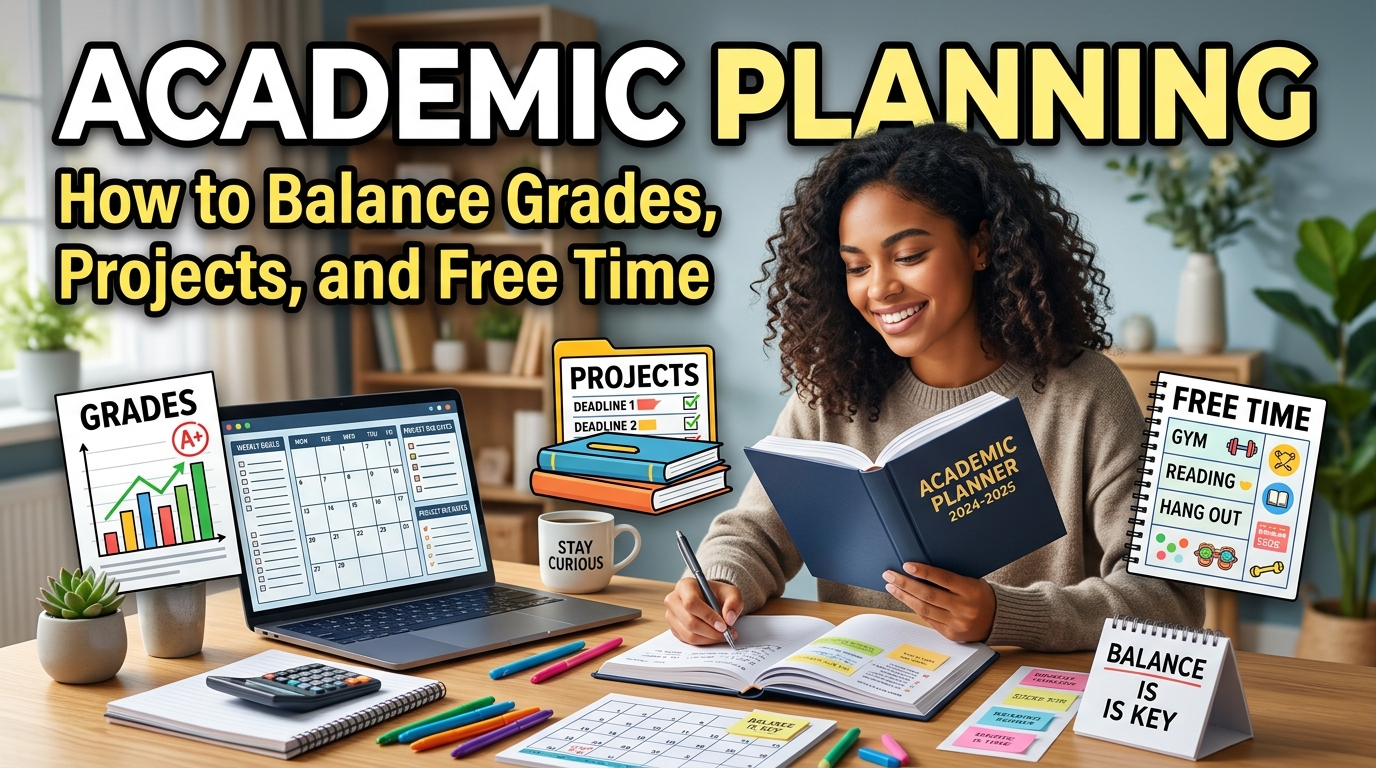 Academic Planning: How to Balance Grades, Projects, and Free Time